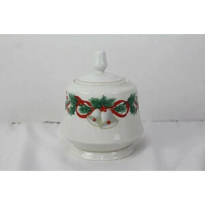 sango china christmas red ribbon bells